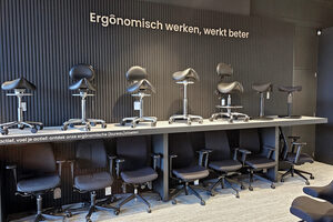 Ergodome nieuwe showroom kortrijk bureaustoelen
