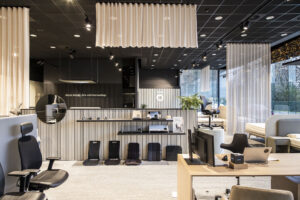Ergodome nieuwe showroom kortrijk ergonomische accessoires