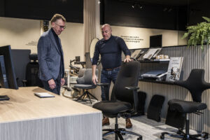 Showroom d'expérience Ergodôme chaise de bureau ergonomique