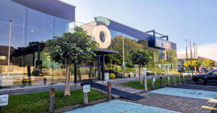 Gevel Ergodôme Kortrijk