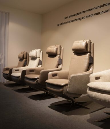 Relaxzetels Ergodôme showroom Hasselt