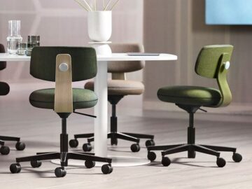 Chaises de conférence avec design