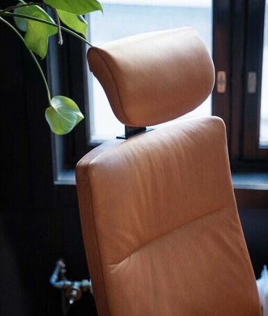 Chaises de bureau en cuir durables