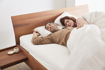 Natuurlijk slapen houten bedkader