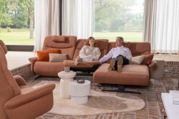 Comfortabele ergonomische salon