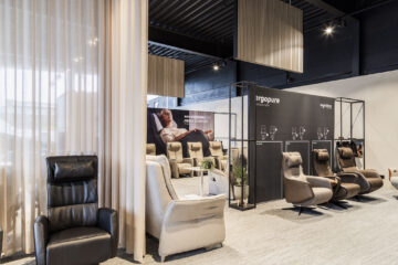 Testez fauteuils releveur showroom Courtrai