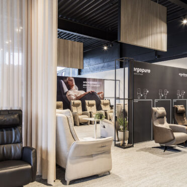 Showroom Ergodôme testen relaxzetels