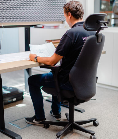 Realisation chaise de bureau ergonomique kinnarps