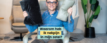 Waarom heb ik nekpijn in mijn zetel?