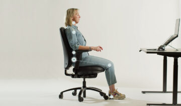 Ergonomische instellingen bureaustoel